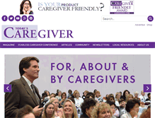 Tablet Screenshot of caregiver.com